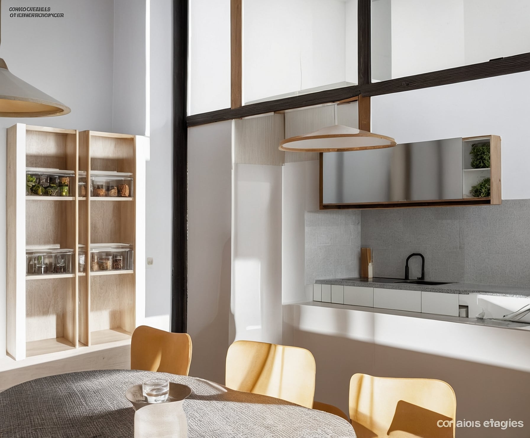 Cocina moderna y funcional renovada